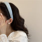 Gifty - Geometric Silver Star Detail Padded Headband