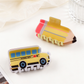 Beau - Playful Apple Shape PVC Hair Claw Clip