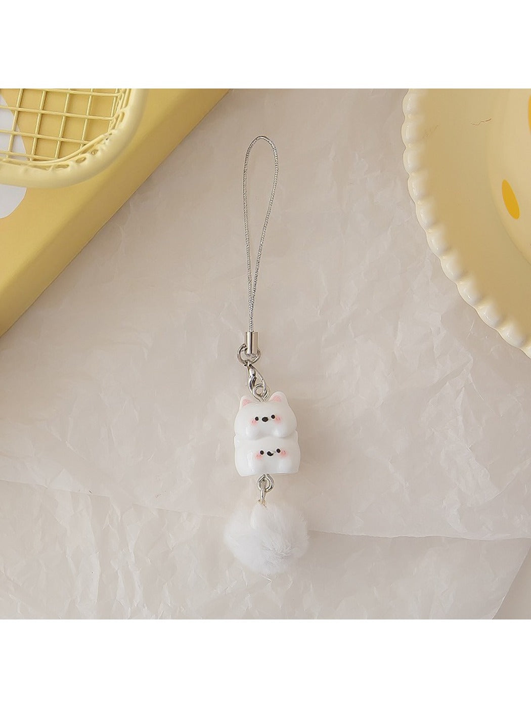 Keypus - Adorable Cartoon Puppy Keychain