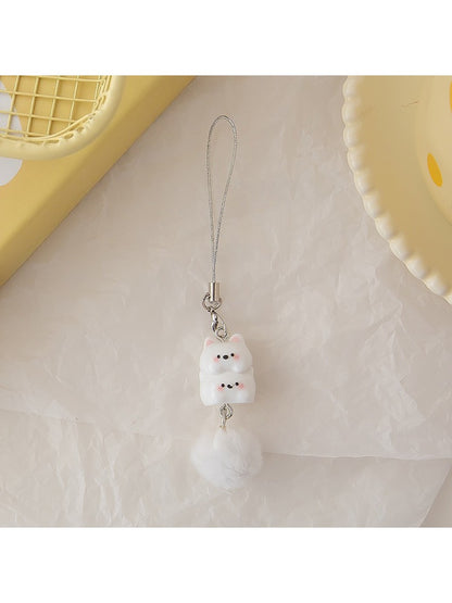 Keypus - Adorable Cartoon Puppy Keychain