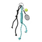 Keypus - Ball Sports Theme Woven Rope Keychain