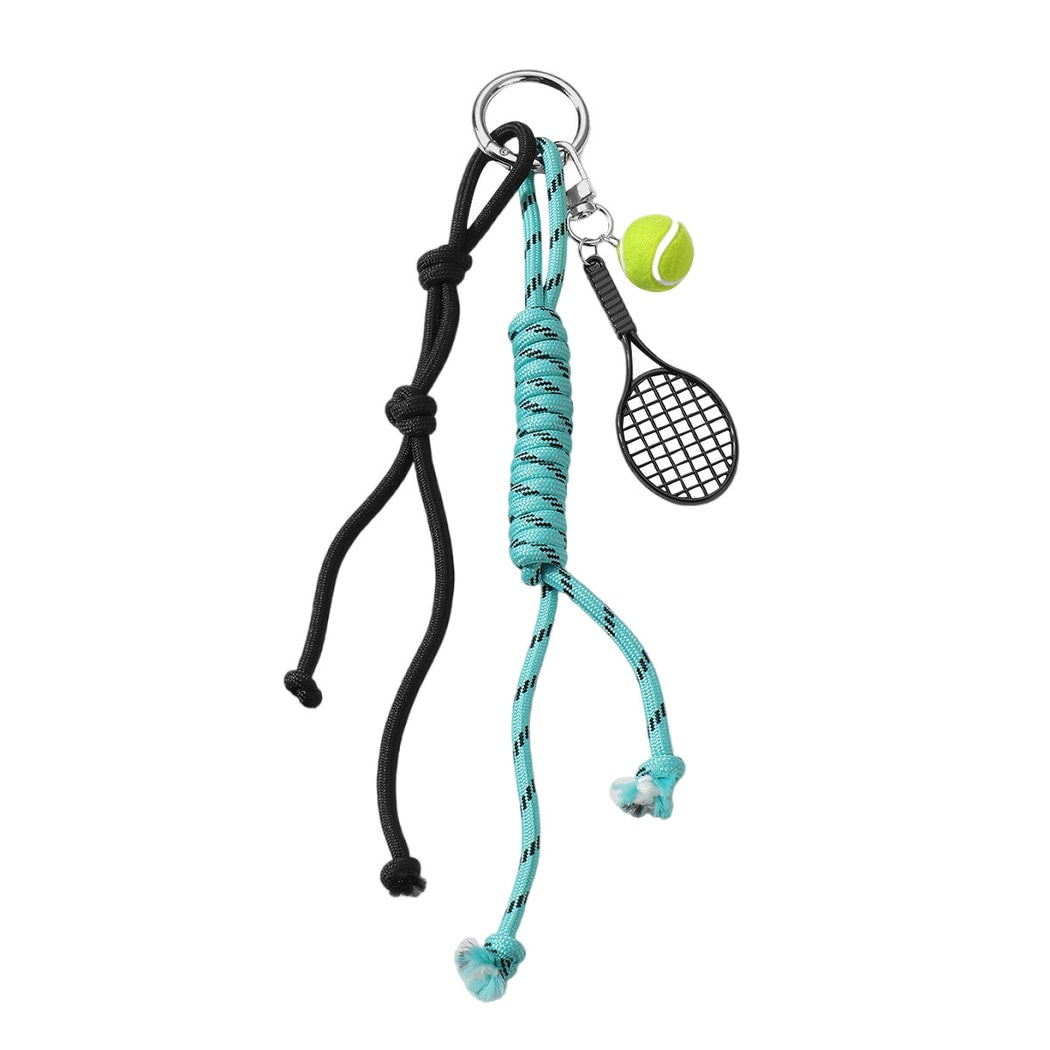 Keypus - Ball Sports Theme Woven Rope Keychain