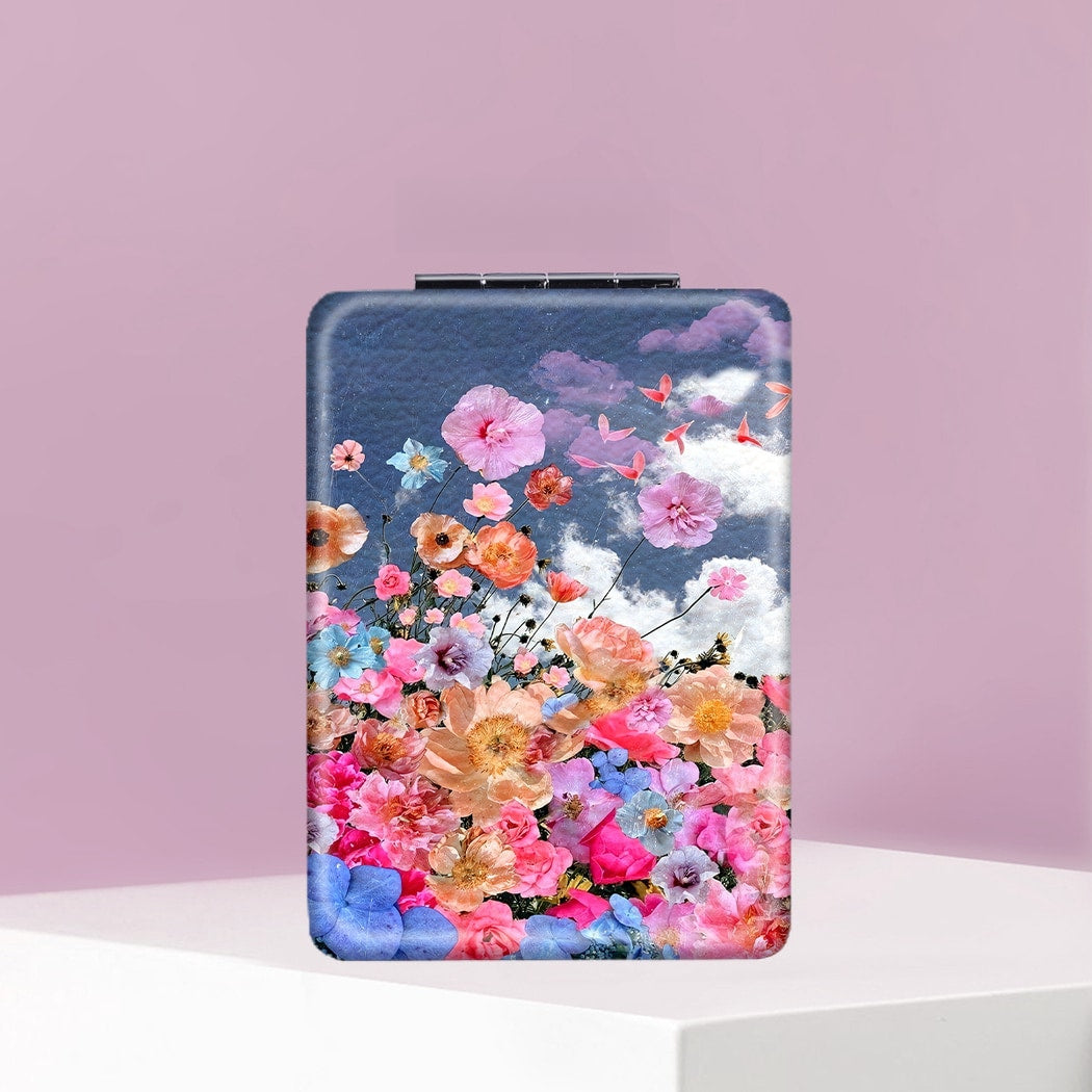 Mirroray - Butterfly Garden Travel Vanity Mirror