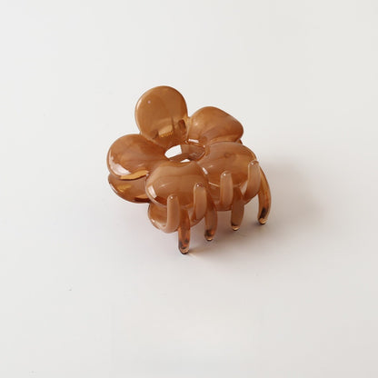 Beau - Rounded Flower Shape PC Claw Clip