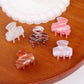 Beau - Sweet Style Striped Textured Claw Clip