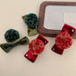 Beau - Pom-Pom Bow 2 Pack Hair Clip