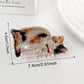 Beau - Cute Cat Shaped Glossy Claw Clip