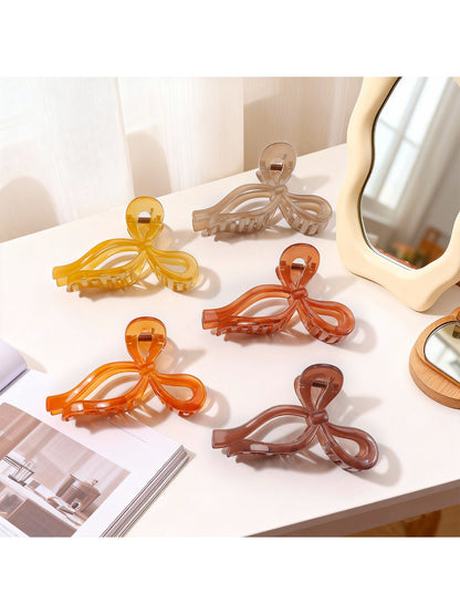 Beau - Stylish Bow Shaped Hair Claw Clip