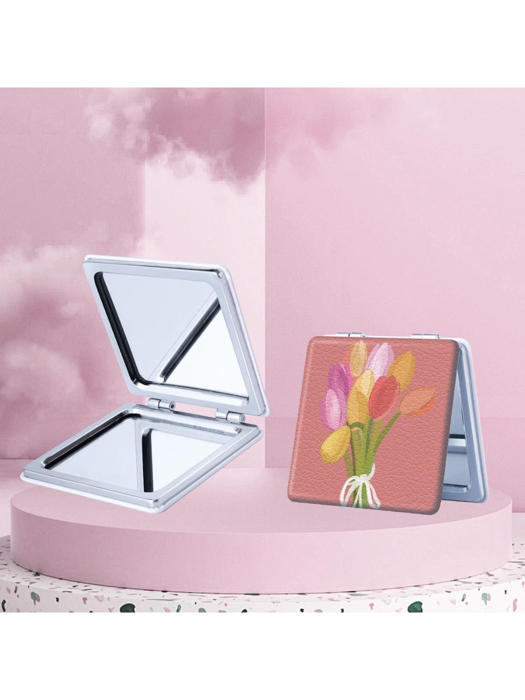 Mirroray - Portable Cartoon Makeup Mirror