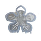 Beau - Iridescent Transparent Flower-Shaped Hair Clip