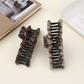 Beau - Large Line Detail Geometric Claw Clip