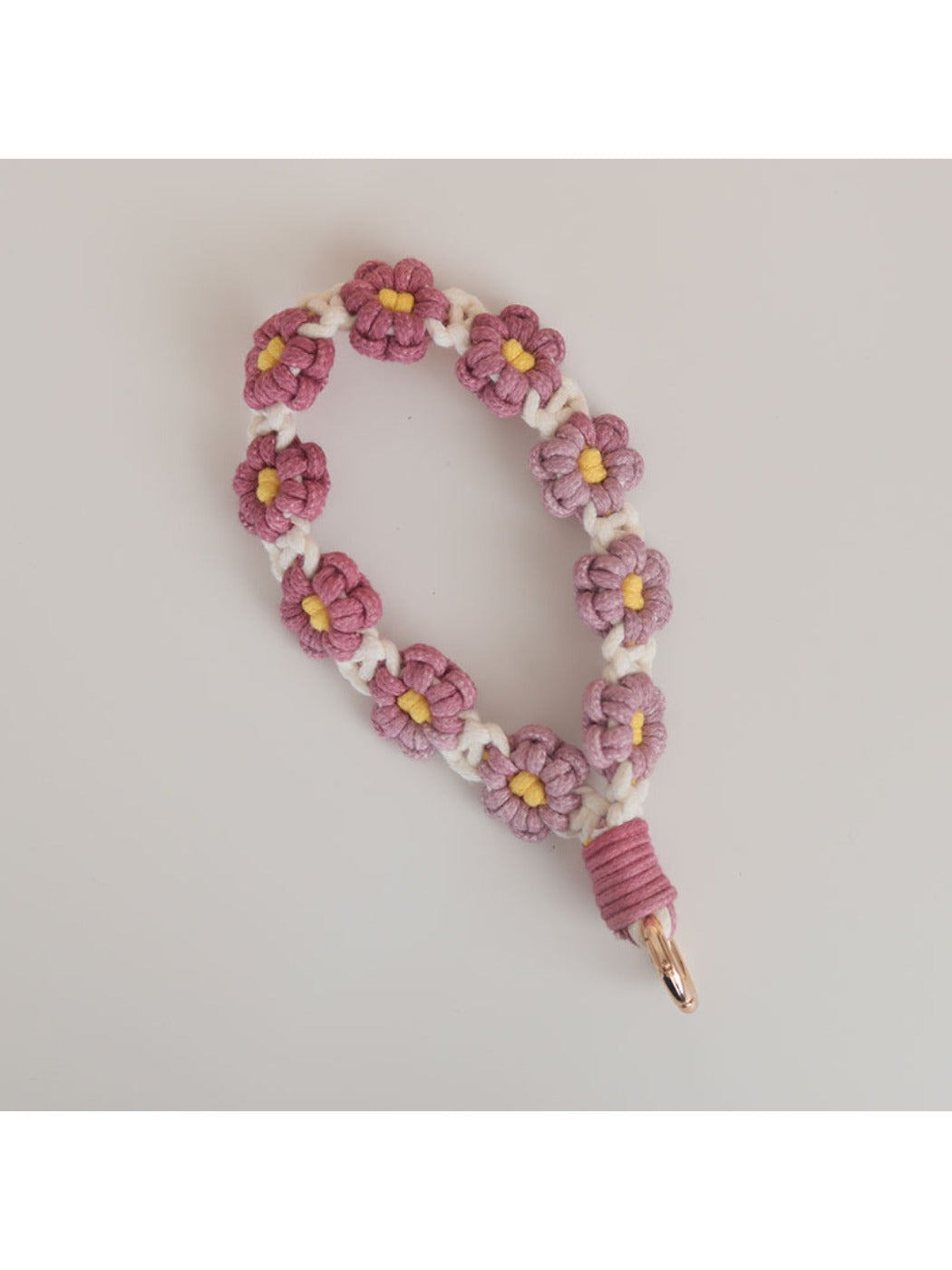 Keypus - Gradient Daisy Flower Keychain for Keys