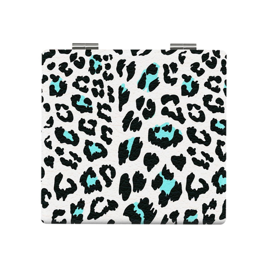 Mirroray - Y2K Leopard Print Double-Sided Pocket Mirror