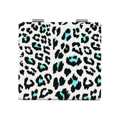 Mirroray - Y2K Leopard Print Double-Sided Pocket Mirror
