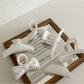 Beau - Elegant White Hair Claw Clip