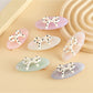 Beau - Elegant Oval Bow Hair Clip