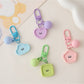 Keypus - Macaron Colors Cute Smiley Face Keychain