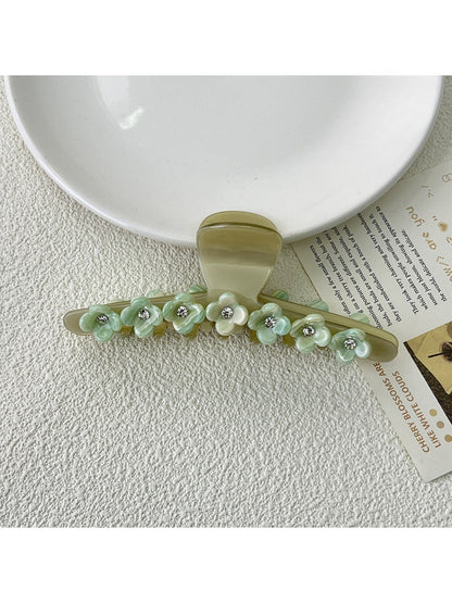 Beau - Glitter Floral Hair Clip