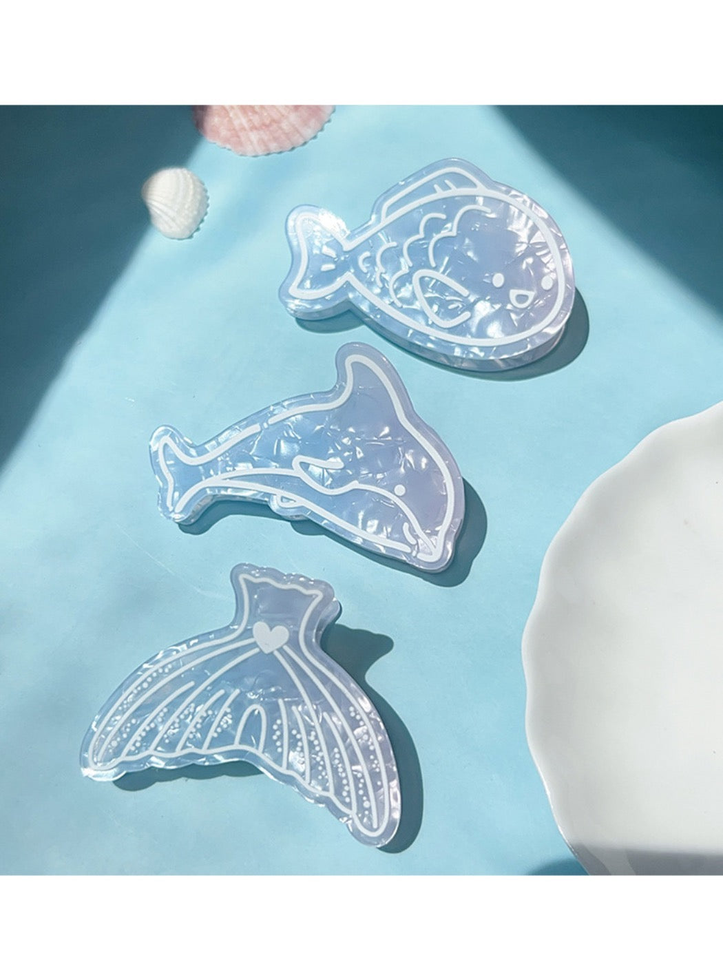 Beau - Blue Ocean Series Hair Clip