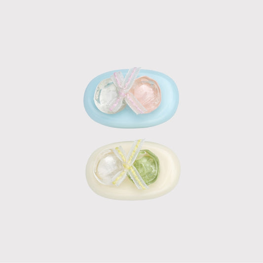 Beau - Fresh Style Oval Bow Side Barrette