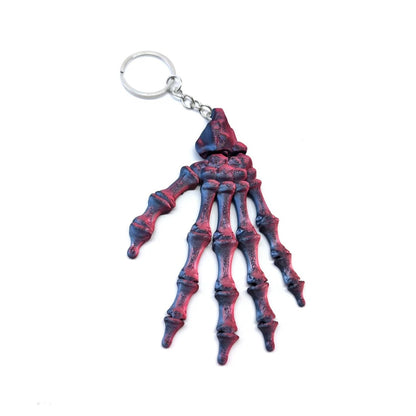 Keypus - Halloween 3D Printed Skeleton Hand Keychain