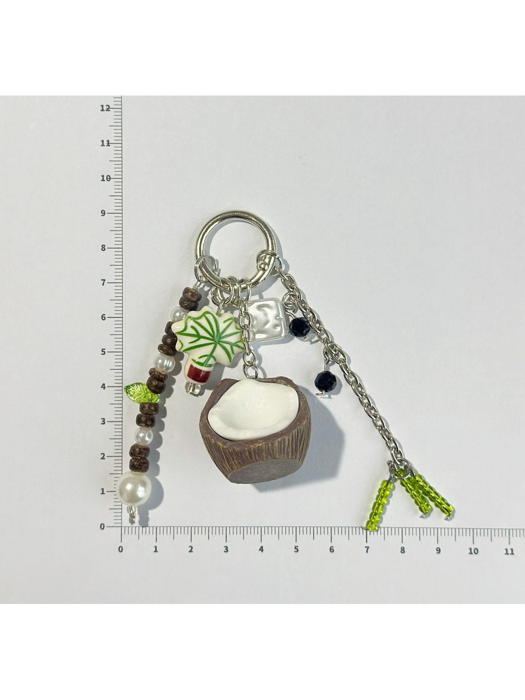 Keypus - Fruit Inspired Coconut Keychain