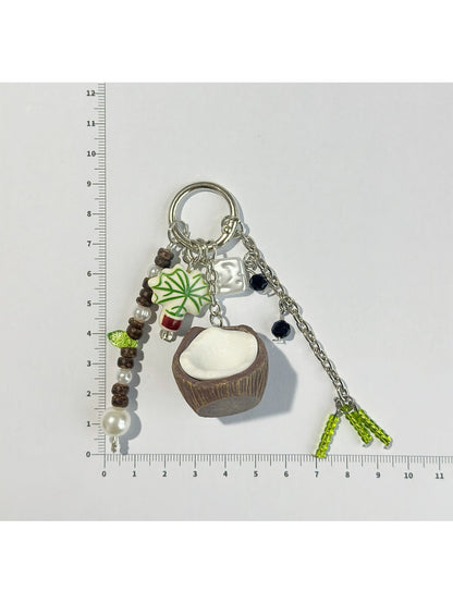 Keypus - Fruit Inspired Coconut Keychain