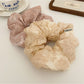 Gifty - Spring Hollow Embroidery Scrunchie Hair Tie