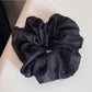 Gifty - Ruched Polka Dot Polyester Scrunchie