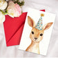 Carduria - Animal Themed Birthday Card