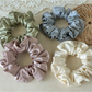 Gifty - Ruffled Gloss Finish Elastic Hair Scrunchie