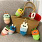 Keypus - Cute Creative Caterpillar Keychain