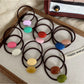 Gifty - Solid Color Oval Hair Tie