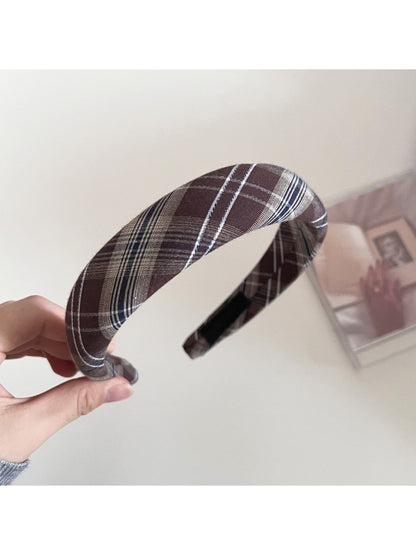 Gifty - Plaid Vintage Elegance Hair Hoop