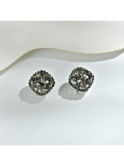Earedge - Versatile Openwork Quadrilateral Earrings