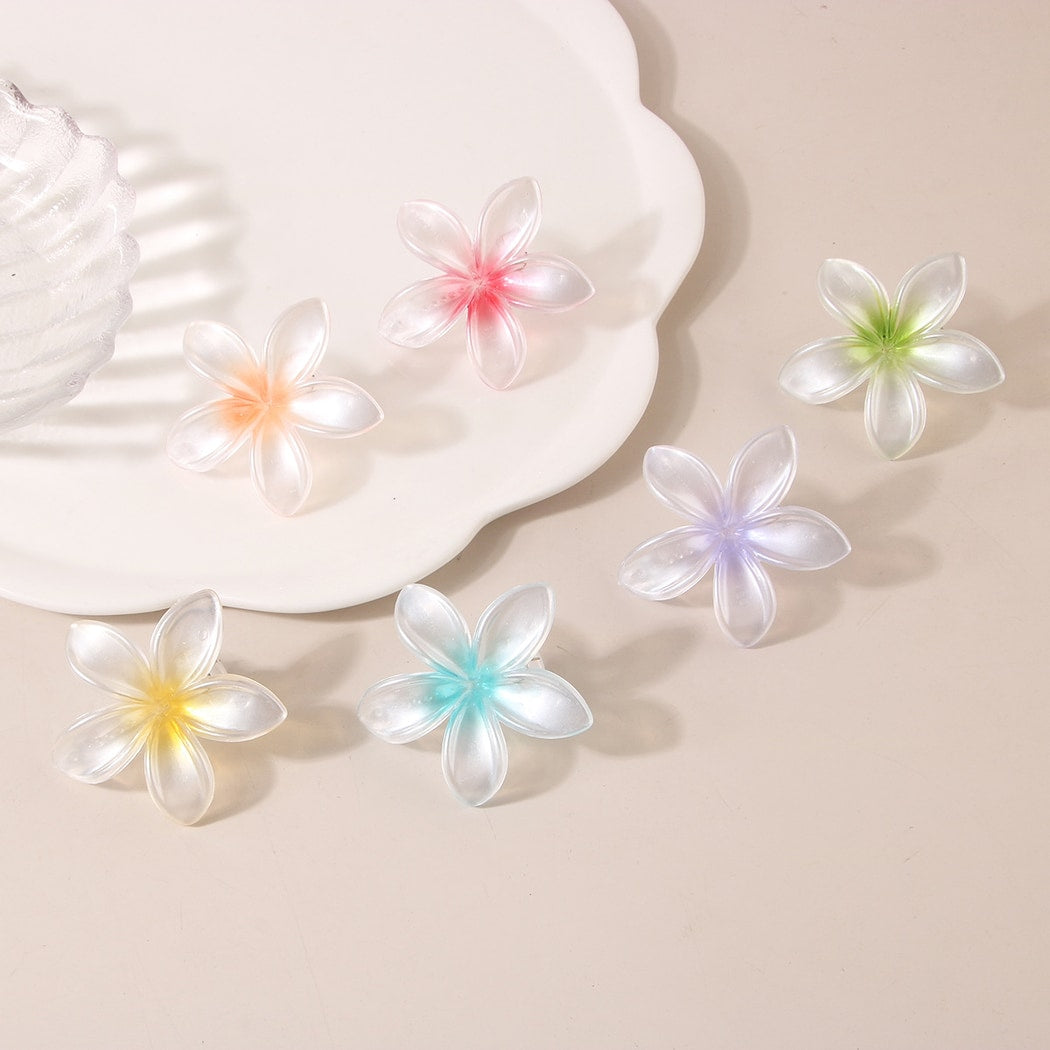 Beau - Petal Flower Duckbill Style Hair Clip