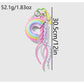 Keypus - Sweet Style Rainbow Bow Pendant Bag Charm Keychain