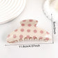 Beau - Classic Polka Dot Patterned Claw Clip