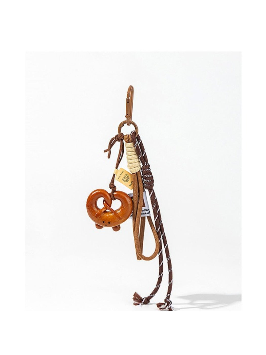 Keypus - Bagel Pretzel-Shaped Keychain