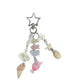 Keypus - Alloy Plastic Ocean Charm Bag Hanging Keychain
