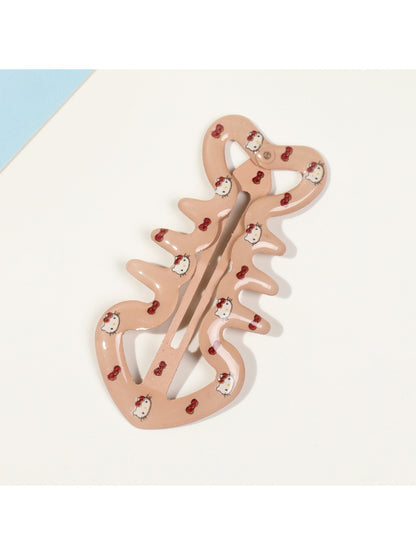 Beau - Fishbone-Shaped Side Bangs Hair Clip