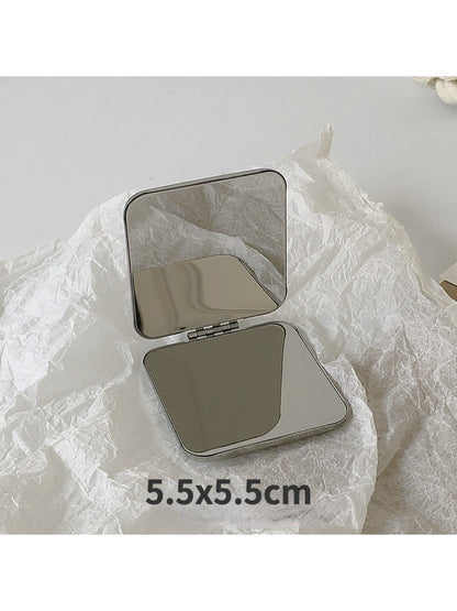 Mirroray - Stainless Steel Portable Double Mirror