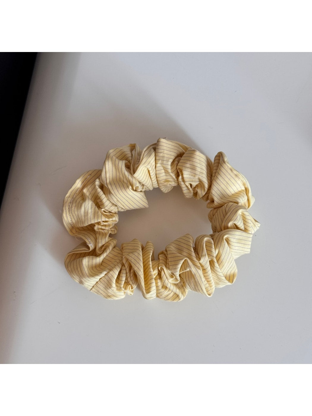 Beau - Plaid Fabric Covered Oval Alloy Hair Clip
