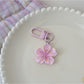 Keypus - Sweet Floral Pendant Key Ring Charm Keychain