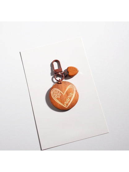 Keypus - Round Solid Color Keychain