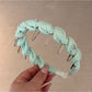 Gifty - Textured Toothed Curved Wrapped Headband
