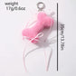 Keypus - Cute Plush Bone and Bow Keychain