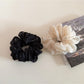 Gifty - Minimalist Solid Color Pleated Scrunchie