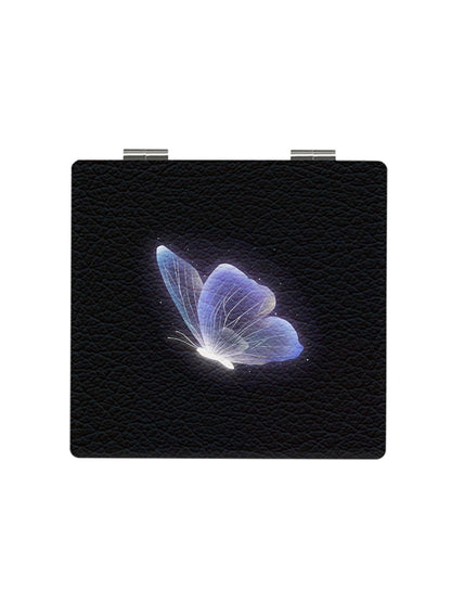 Mirroray - Butterfly Print Compact Vanity Mirror