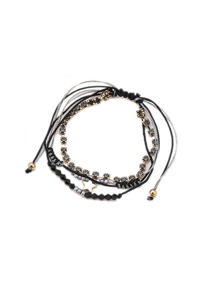 Lovra bracelet worn on wrist with natural light emphasizing bead colors